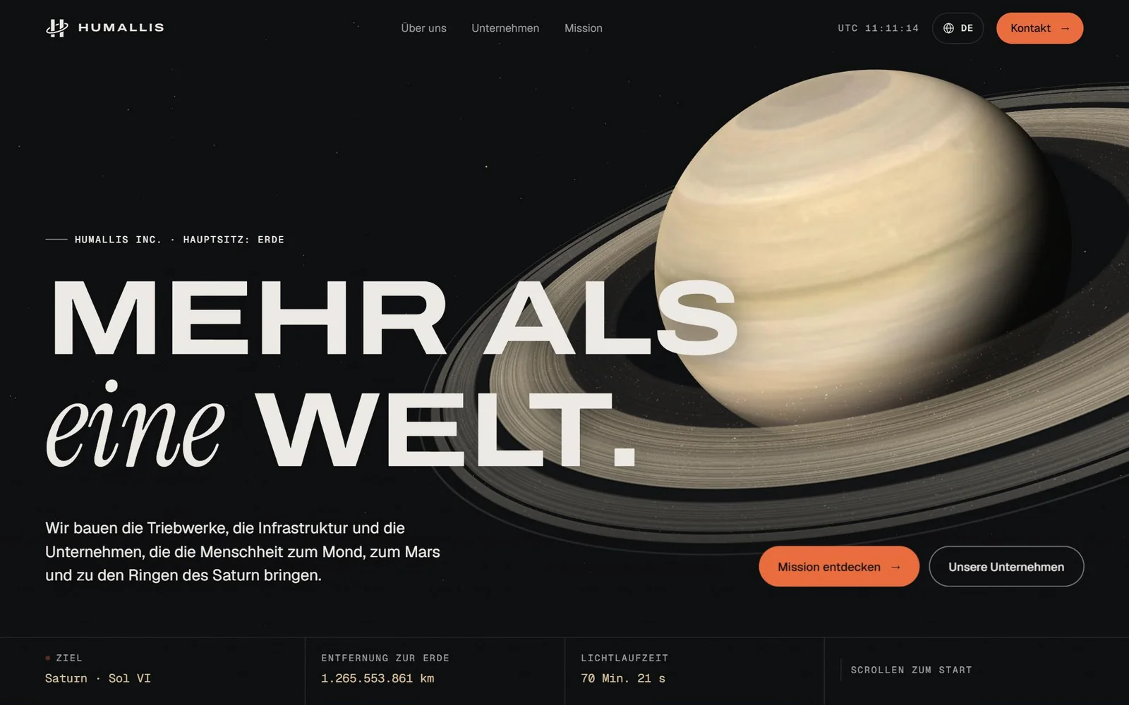 Humallis home page